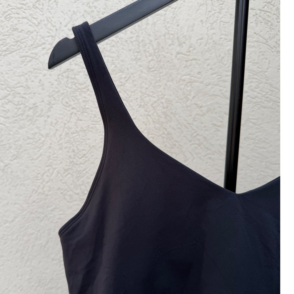 Lululemon Align Waist Length Tank Top Black Nulu Size 14 EUC - Picture 13 of 16